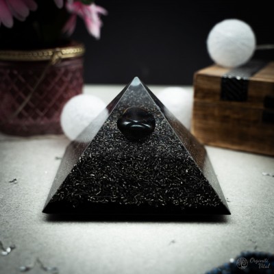 Hematite - Orgonite Pyramid